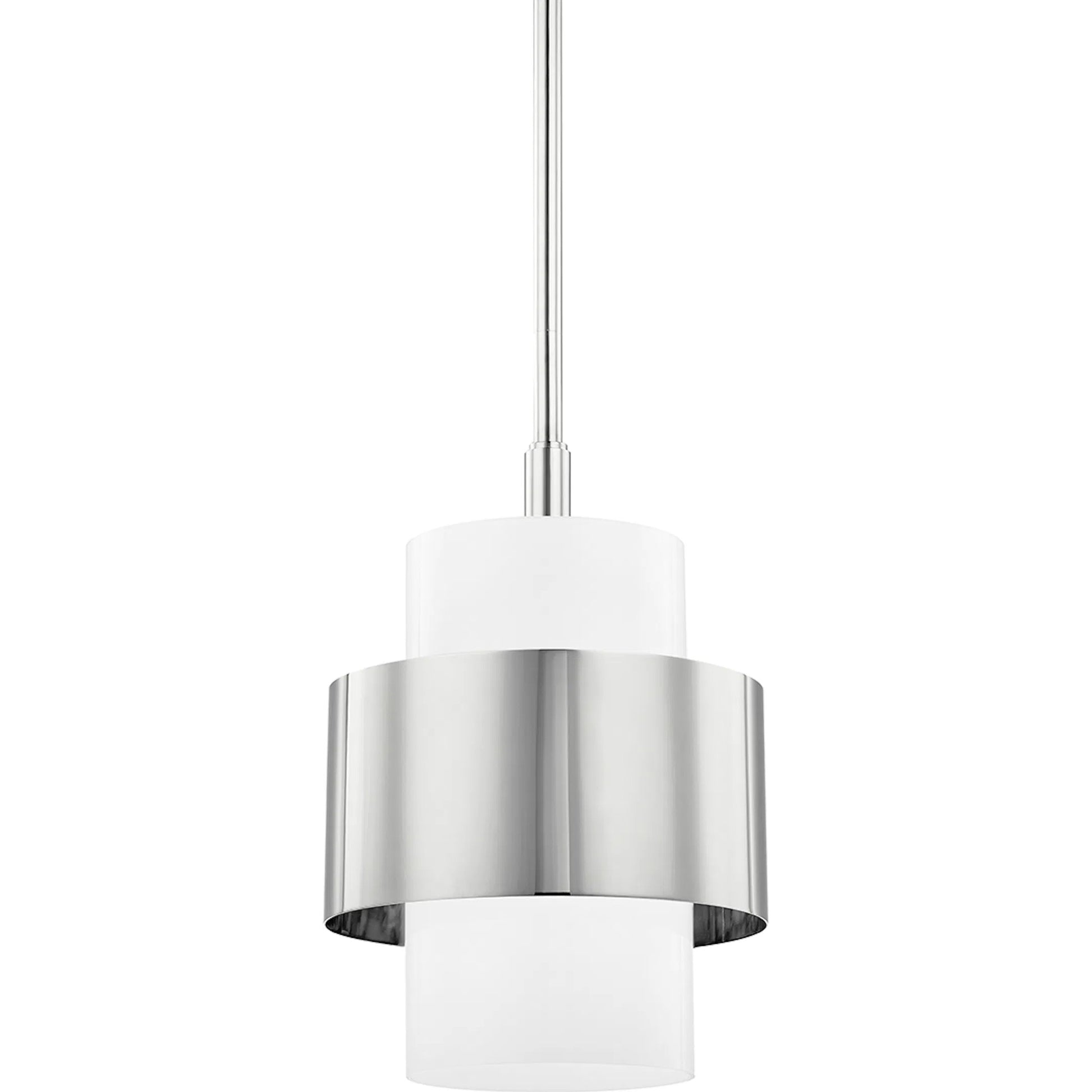 Corinth Pendant by Hudson Valley. Made from steel in a modern style.