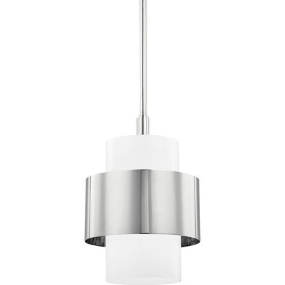 Corinth Pendant by Hudson Valley. Made from steel in a modern style.