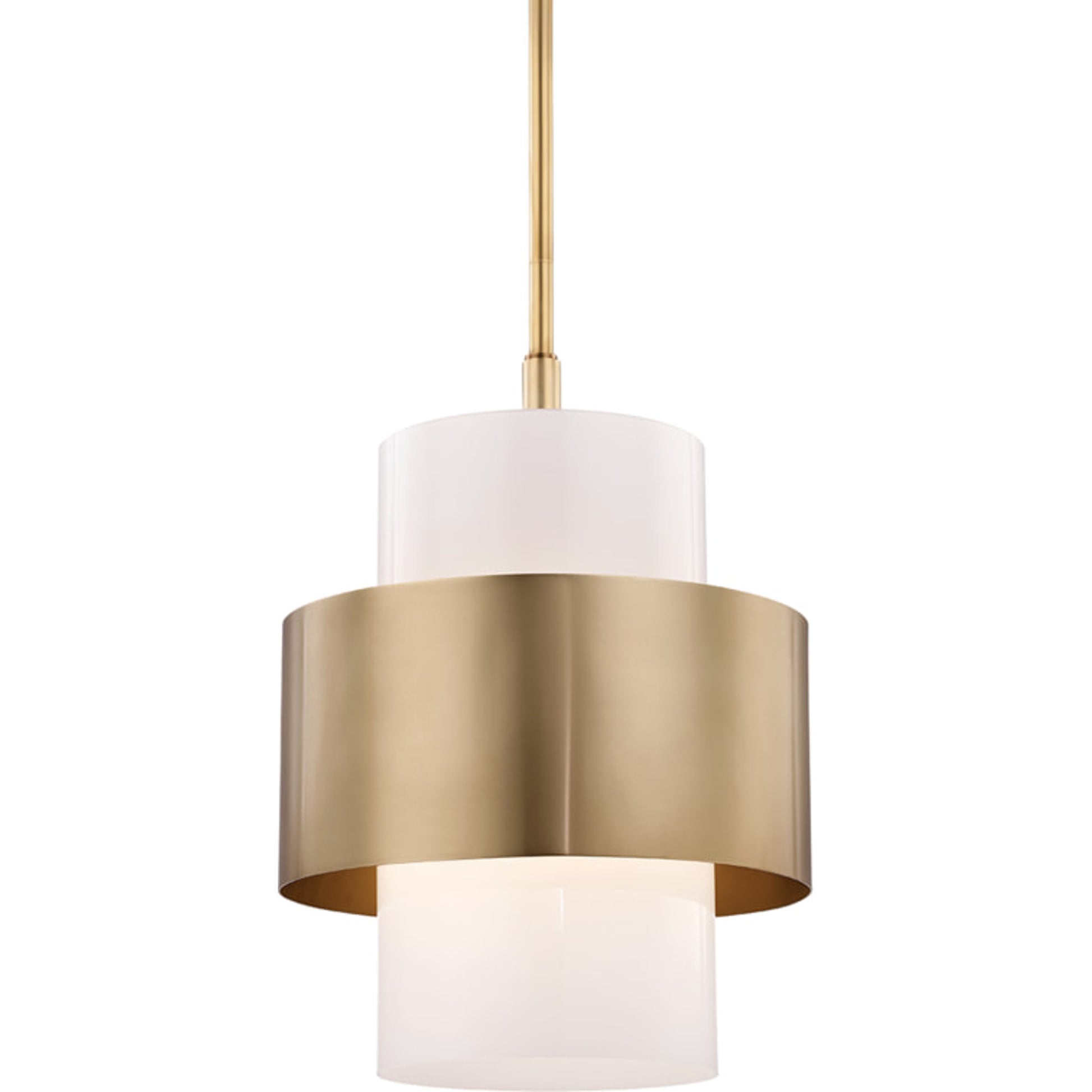 Corinth Pendant by Hudson Valley. Made from steel in a modern style.