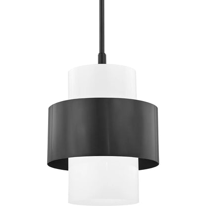 Corinth Pendant by Hudson Valley. Made from steel in a modern style.