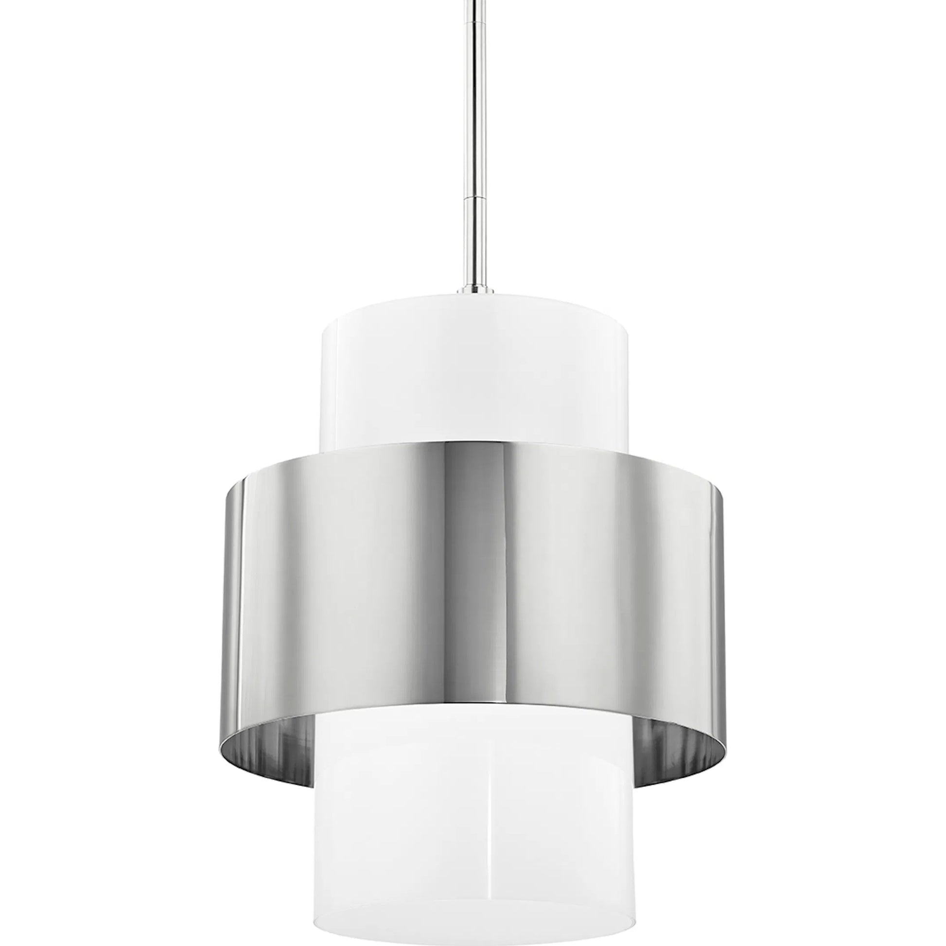 Corinth Pendant by Hudson Valley. Made from steel in a modern style.