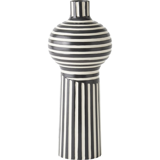 Colbert Vase by Global Views in white. Made from unique in a unique style.