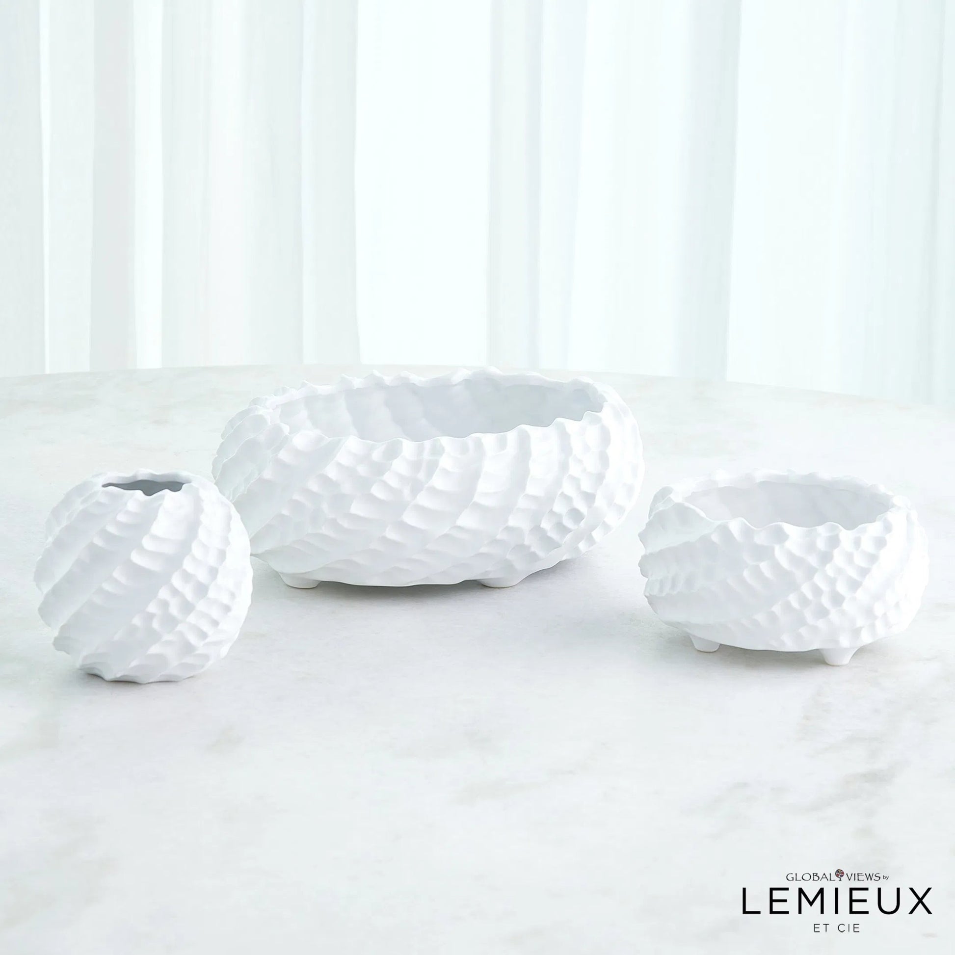 Cadoret Bowl by Global Views. Made from ceramic in a unique style.