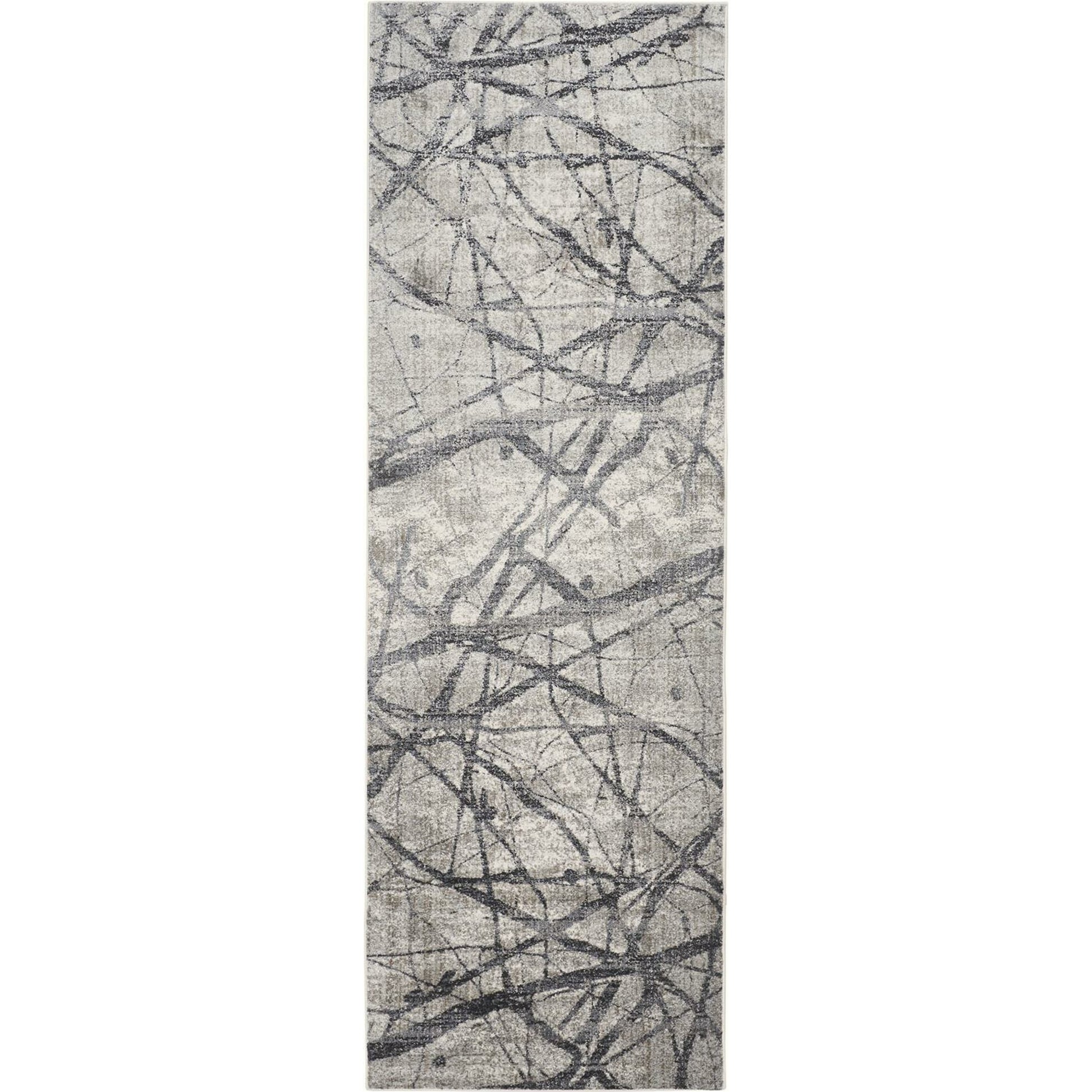 Kano Transitional Rug - 3877F by Feizy in taupe, gray, ivory. Made from polypropylene, polyester in a unique style.