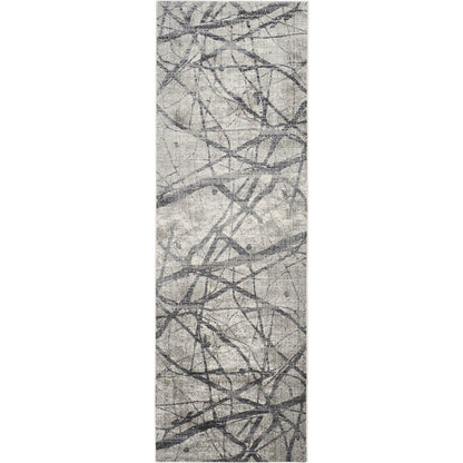 Kano Transitional Rug - 3877F by Feizy in taupe, gray, ivory. Made from polypropylene, polyester in a unique style.