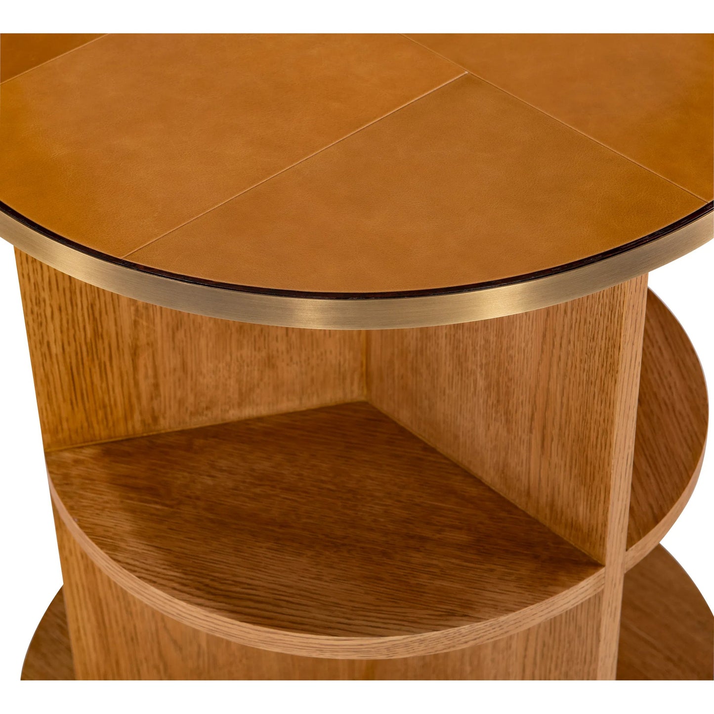 004 SI-2536800 | Closeup | Hunter Side Table by Maitland-Smith. Made from unique in a unique style.