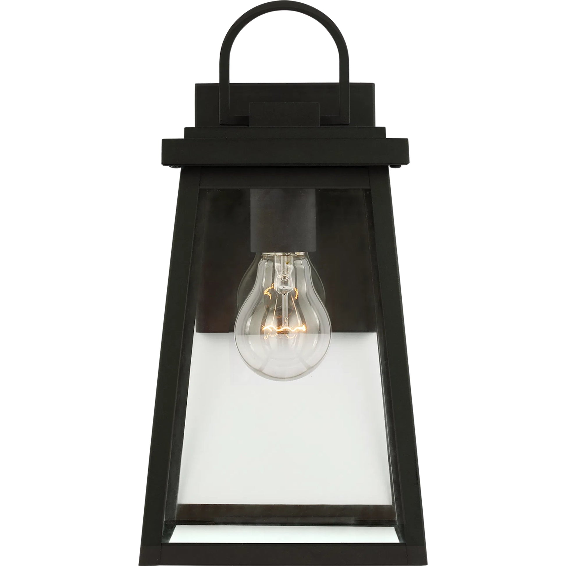 Founders Medium One Light Outdoor Wall Lantern by Visual Comfort & Co.. Made from aluminum in a cottage & farmhouse style.