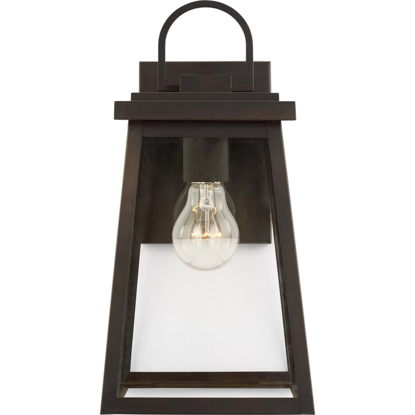 002 SI-2233593 | Primary Silo | Founders Medium One Light Outdoor Wall Lantern by Visual Comfort & Co.. Made from aluminum in a cottage & farmhouse style.