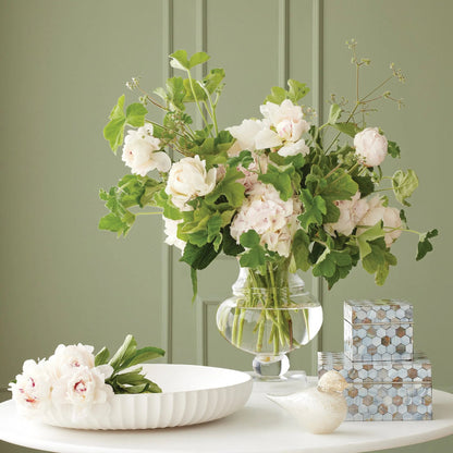 Granilla Glass Bird by Global Views. Made from art glass in a eclectic & global style.