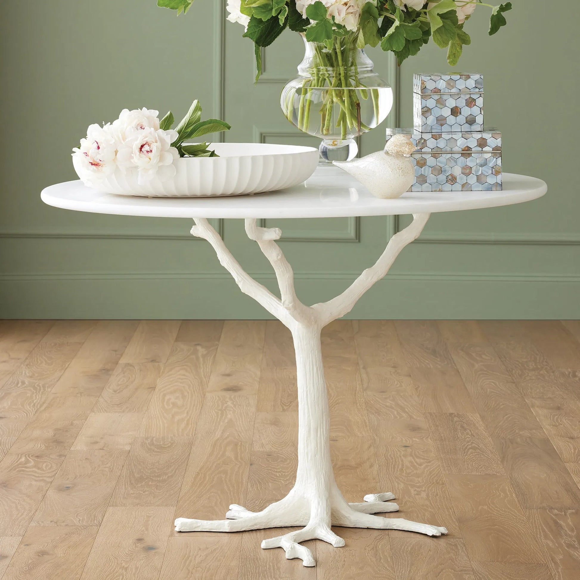 Granilla Glass Bird by Global Views. Made from art glass in a eclectic & global style.