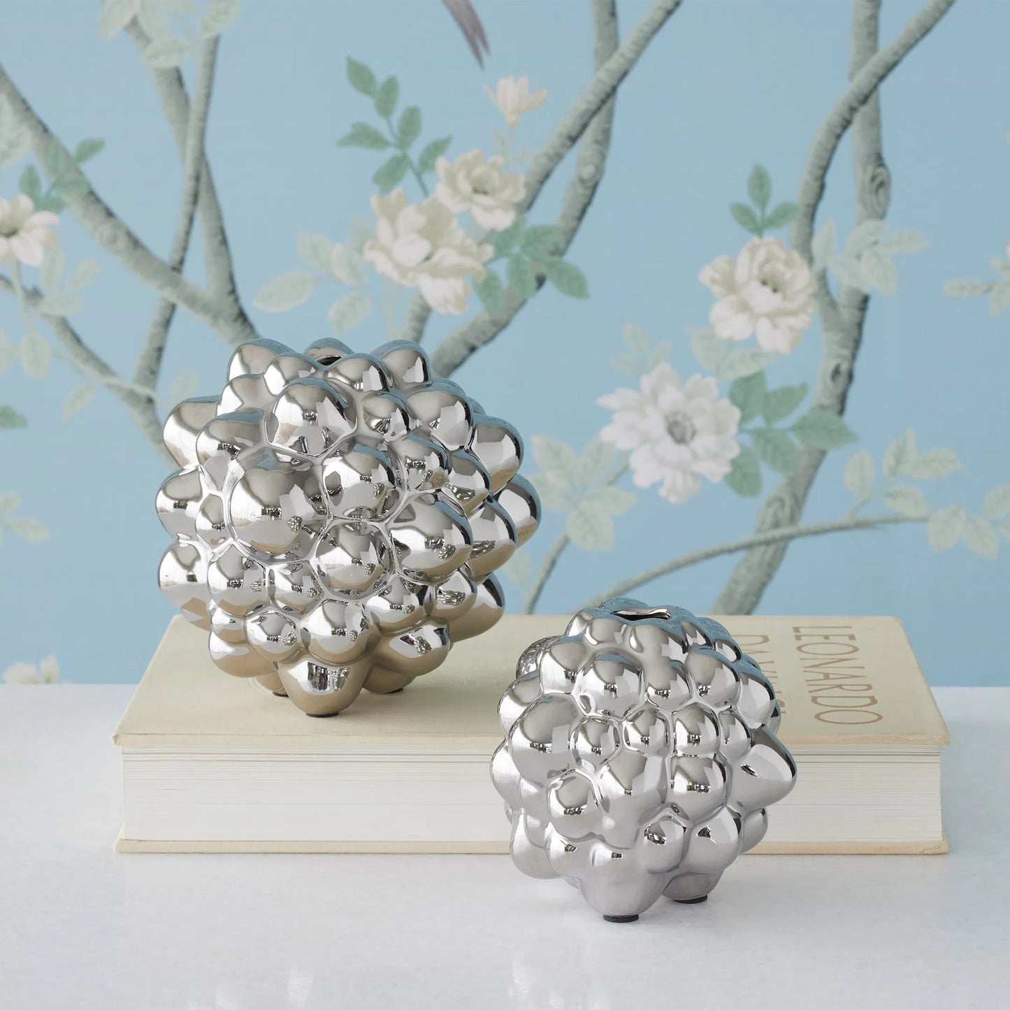 067 SI-2446199,SI-2446200 | Lifestyle | Bubble Vase by Global Views. Made from ceramic in a modern style.