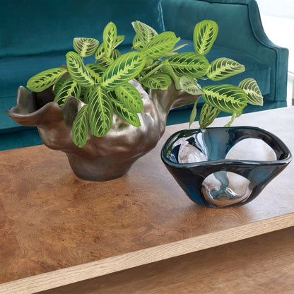 Enigma Bowl by Global Views. Made from art glass in a eclectic & global style.