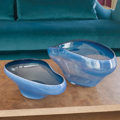 Harmony Bowl by Global Views. Made from art glass in a eclectic & global style.