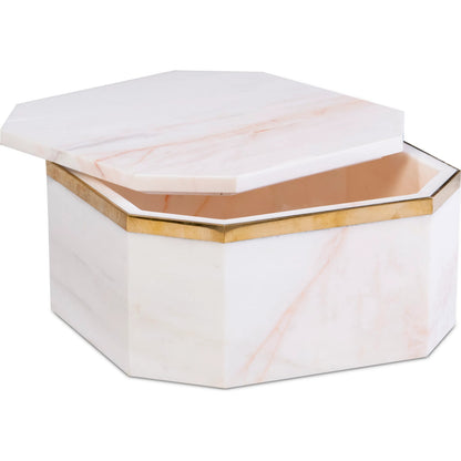 Andros Box Large by Maitland-Smith in satin brass. Made from unique in a unique style.