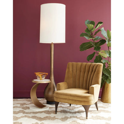 Duncan Chair by Global Views. Made from rubberwood, wood, fabric, 100% cotton velvet made in usa, double rub: 50, 000 in a transitional style.