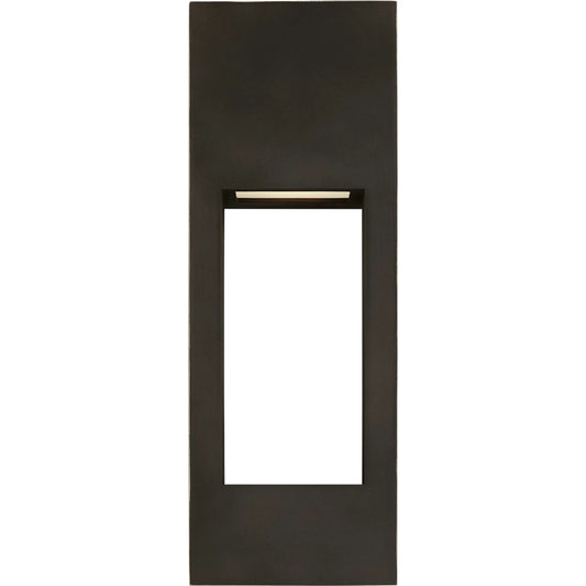 Testa Medium LED Outdoor Wall Lantern by Visual Comfort & Co.. Made from aluminum in a unique style.