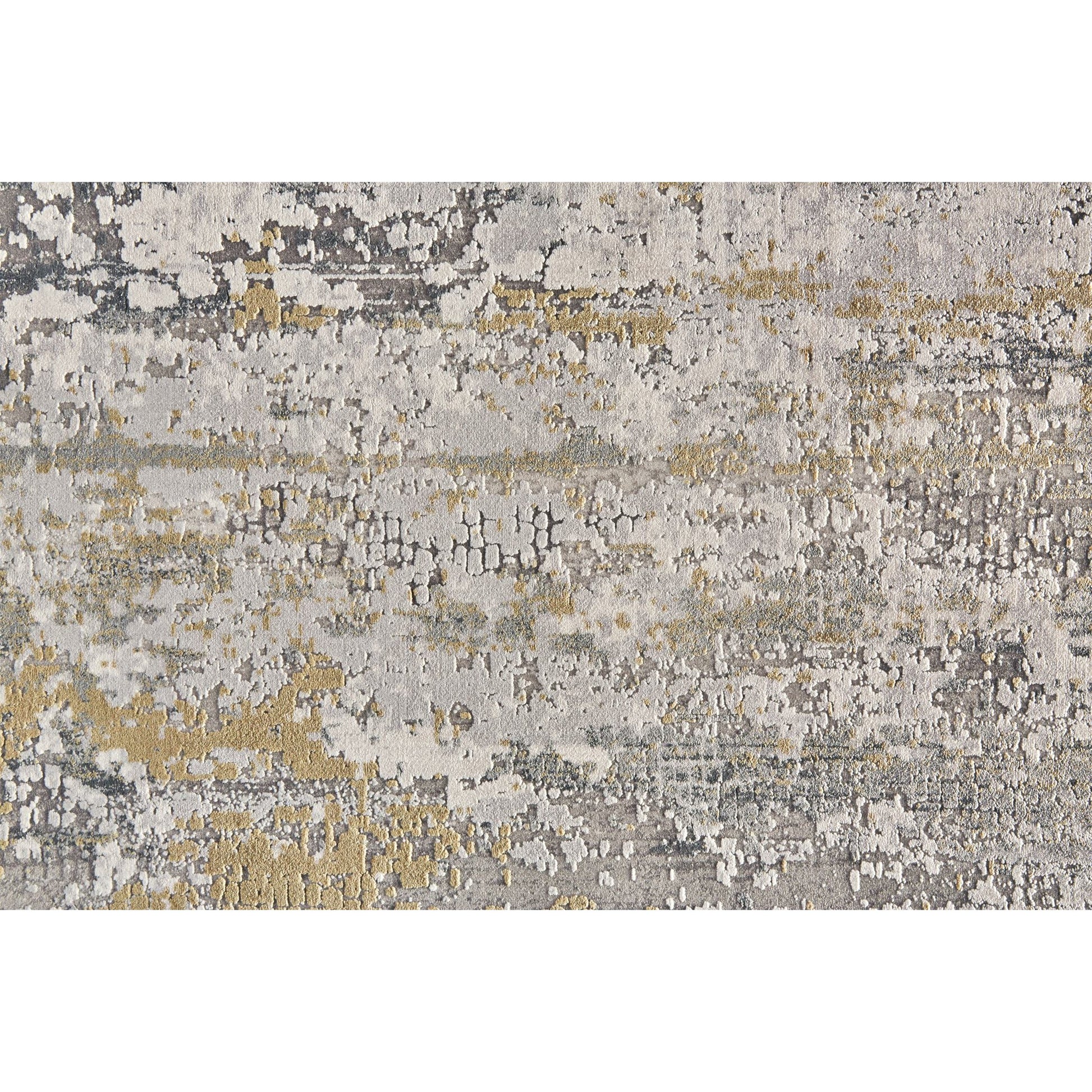 Cadiz Rug - 3887F by Feizy in ivory, gray, gold. Made from viscose, acrylic in a unique style.
