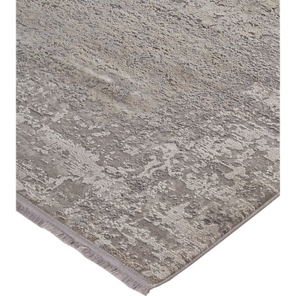 Cadiz Rug - 3888F by Feizy in taupe, gray, silver. Made from viscose, acrylic in a unique style.