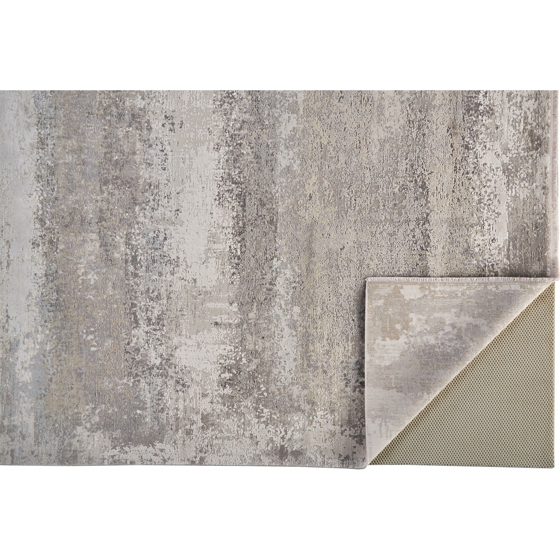 Cadiz Rug - 3888F by Feizy in taupe, gray, silver. Made from viscose, acrylic in a unique style.