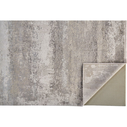 Cadiz Rug - 3888F by Feizy in taupe, gray, silver. Made from viscose, acrylic in a unique style.