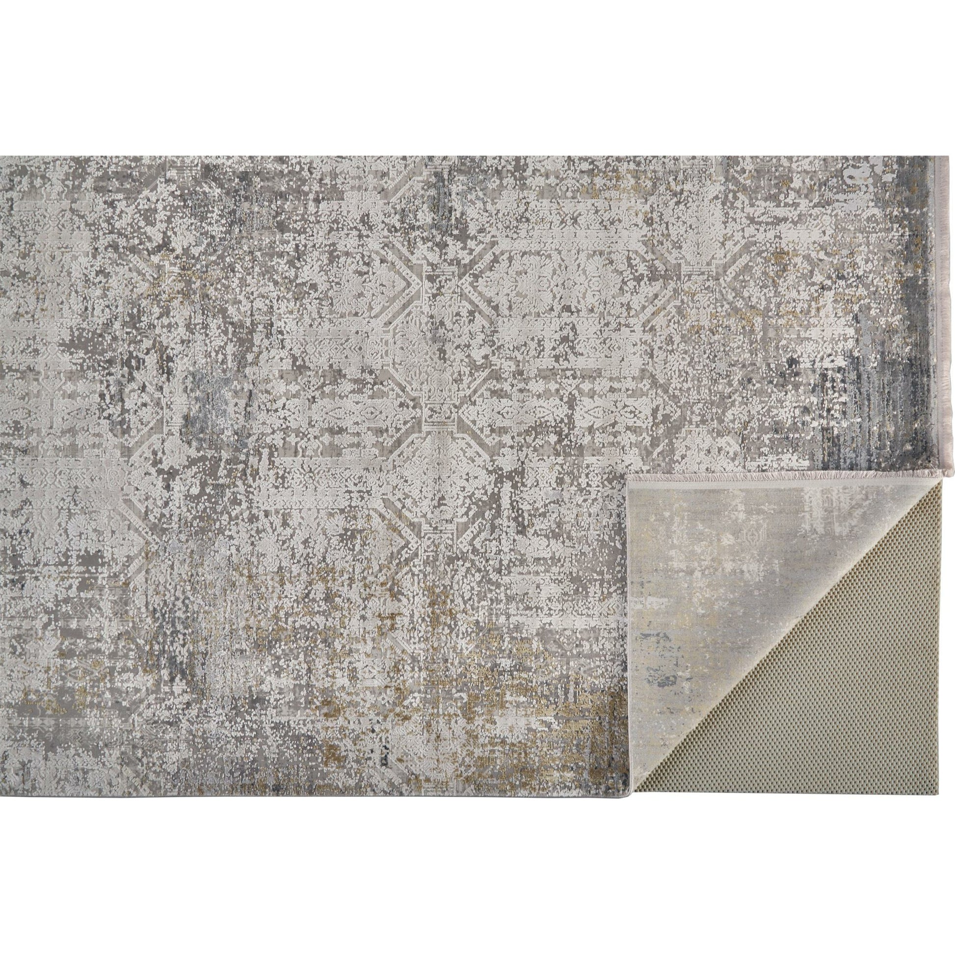 Cadiz Gradient Rug - 3890F by Feizy. Made from viscose, acrylic in a unique style.