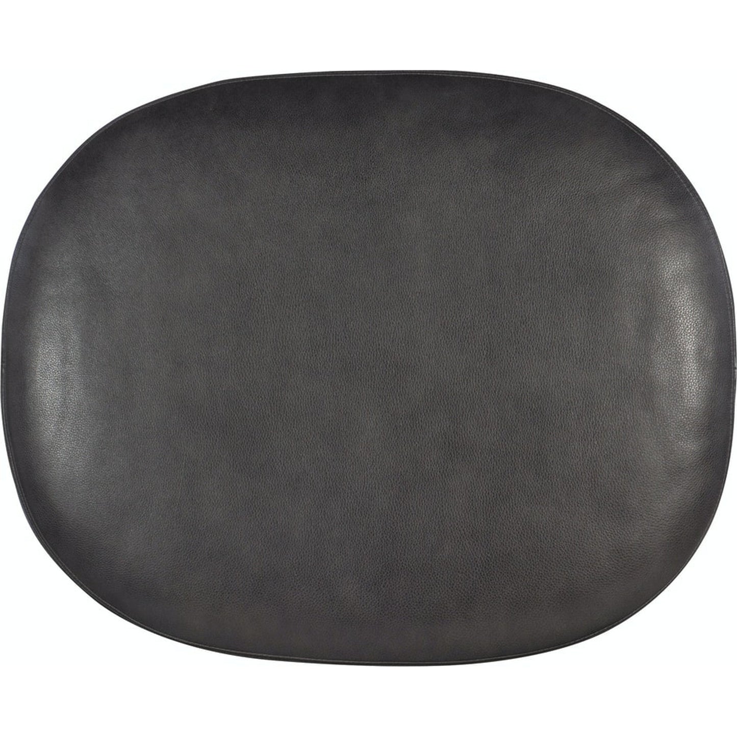 005 SI-1873191 | Additional Silo | Richardson Ottoman by Bradington-Young by Hooker Furniture in charcoal and plantation, gunmetal. Made from 100% leather in a unique style.