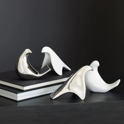Les Animaux, Moineau by Global Views. Made from ceramic in a modern style.