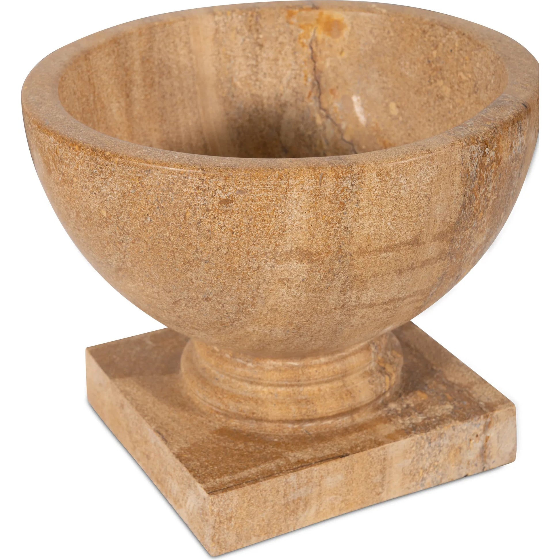 Jaisalmer Round Vase by Maitland-Smith. Made from unique in a unique style.