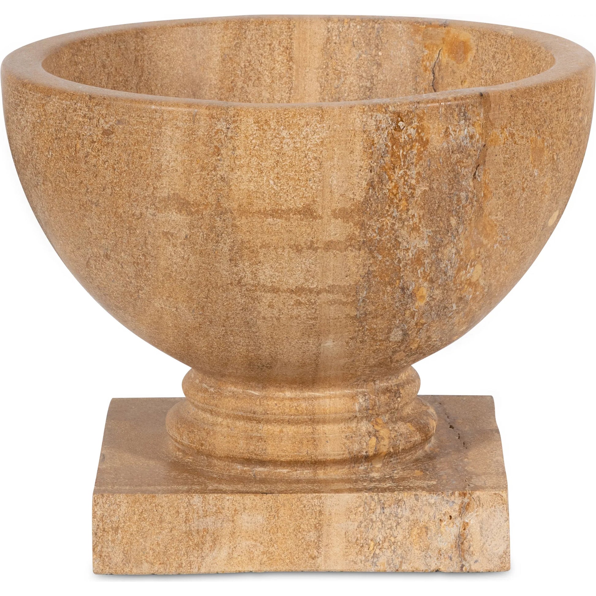 Jaisalmer Round Vase by Maitland-Smith. Made from unique in a unique style.