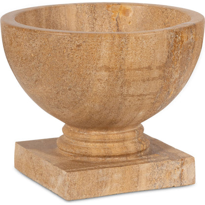 Jaisalmer Round Vase by Maitland-Smith. Made from unique in a unique style.