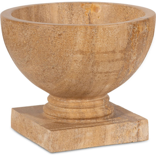 Jaisalmer Round Vase by Maitland-Smith. Made from unique in a unique style.