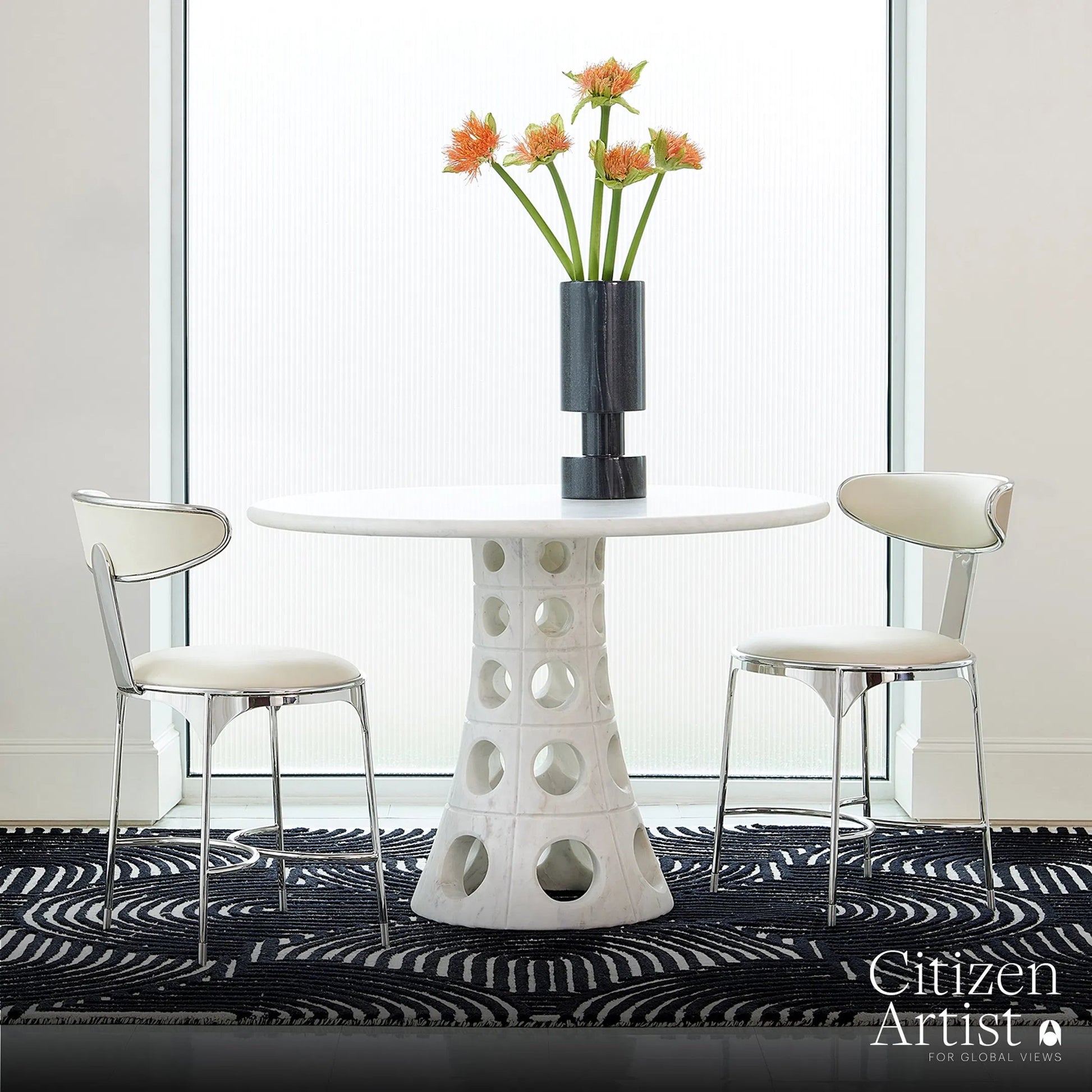 Luc Vase by Global Views. Made from unique in a modern style.