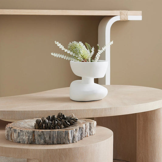 Matili Organic Bowl by Global Views. Made from cement in a eclectic & global style.