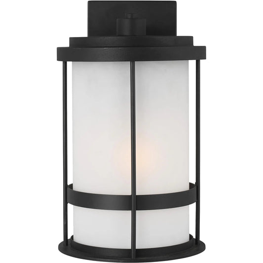 Wilburn Medium One Light Outdoor Wall Lantern by Visual Comfort & Co.. Made from aluminum in a unique style.