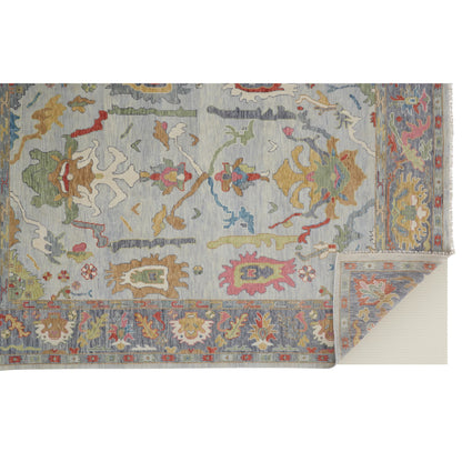 Karina Traditional Persian Rug - 6794F by Feizy in blue, gray, gold. Made from wool in a unique style.