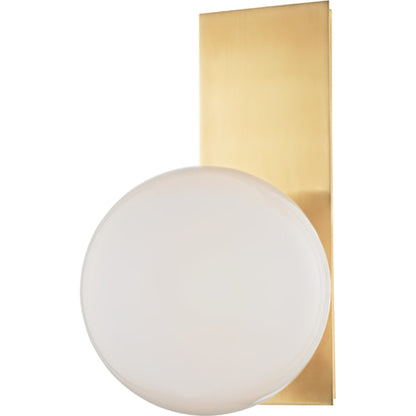 Hinsdale Wall Sconce by Hudson Valley. Made from steel in a modern style.