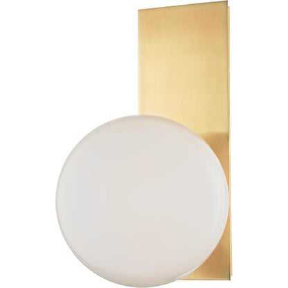 Hinsdale Wall Sconce by Hudson Valley. Made from steel in a modern style.