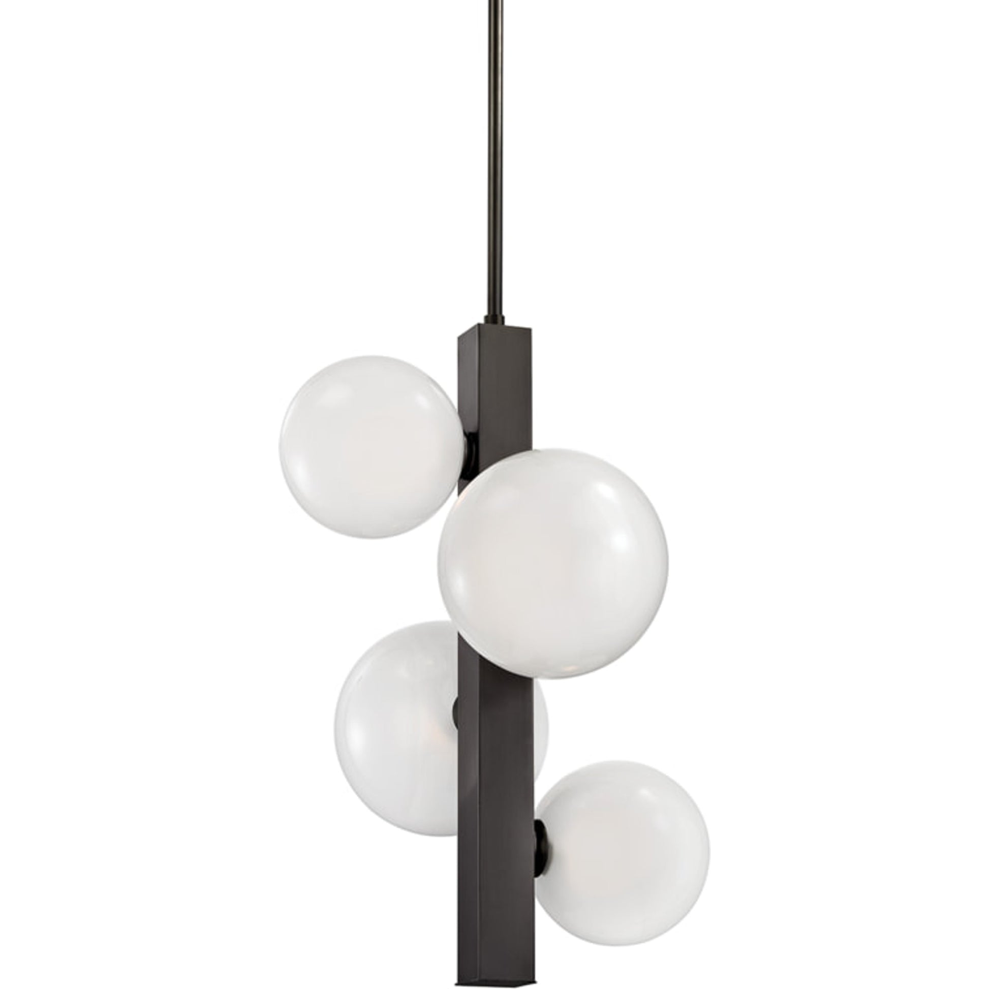 Hinsdale Pendant by Hudson Valley in aged brass. Made from brass in a modern style.