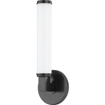 Cromwell 1 Light Wall Sconce by Hudson Valley. Made from brass in a modern style.