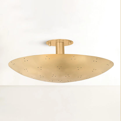 Bern Flush Mount by Hudson Valley. Made from brass in a unique style.
