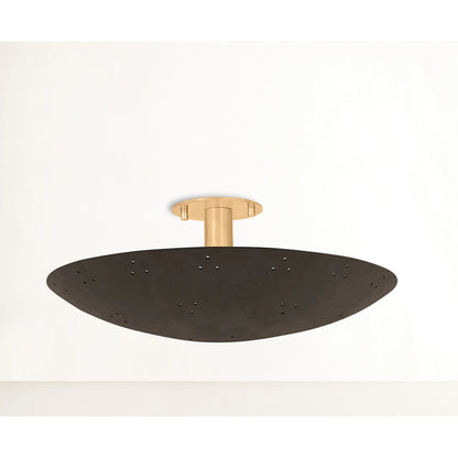 Bern Flush Mount by Hudson Valley. Made from brass in a unique style.