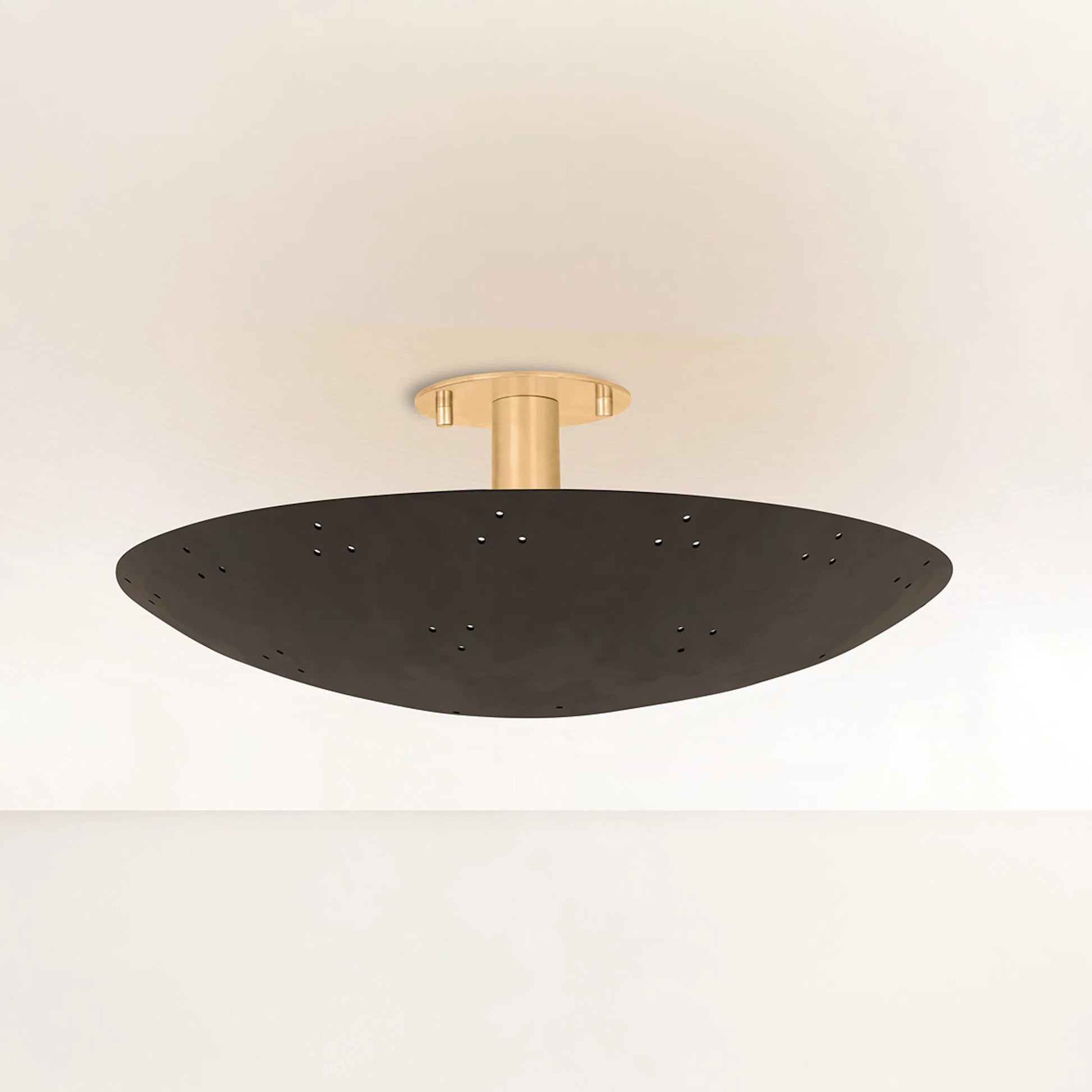 Bern Flush Mount by Hudson Valley. Made from brass in a unique style.