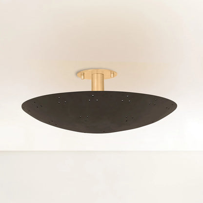 Bern Flush Mount by Hudson Valley. Made from brass in a unique style.
