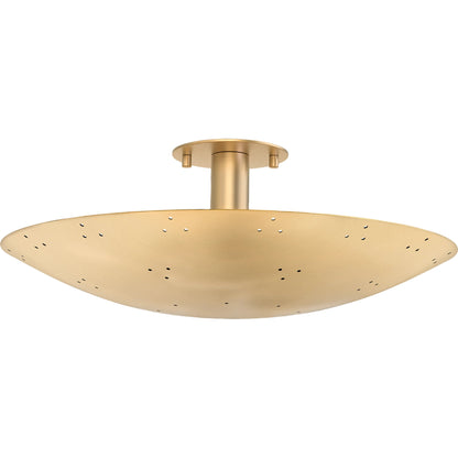 Bern Flush Mount by Hudson Valley. Made from brass in a unique style.