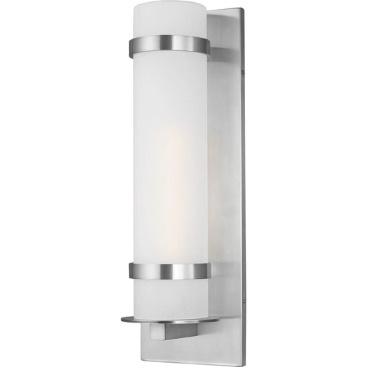 Alban Large One Light Outdoor Wall Lantern by Visual Comfort & Co.. Made from aluminum in a unique style.