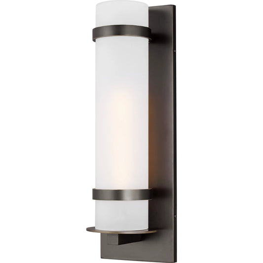 Alban Large One Light Outdoor Wall Lantern by Visual Comfort & Co.. Made from aluminum in a unique style.