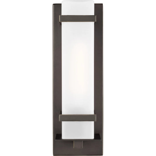 Alban Large One Light Outdoor Wall Lantern by Visual Comfort & Co.. Made from aluminum in a unique style.