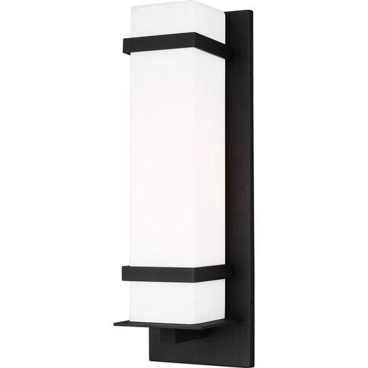 Alban Large One Light Outdoor Wall Lantern by Visual Comfort & Co.. Made from aluminum in a unique style.