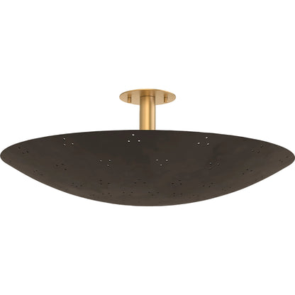 Bern Flush Mount by Hudson Valley. Made from brass in a unique style.