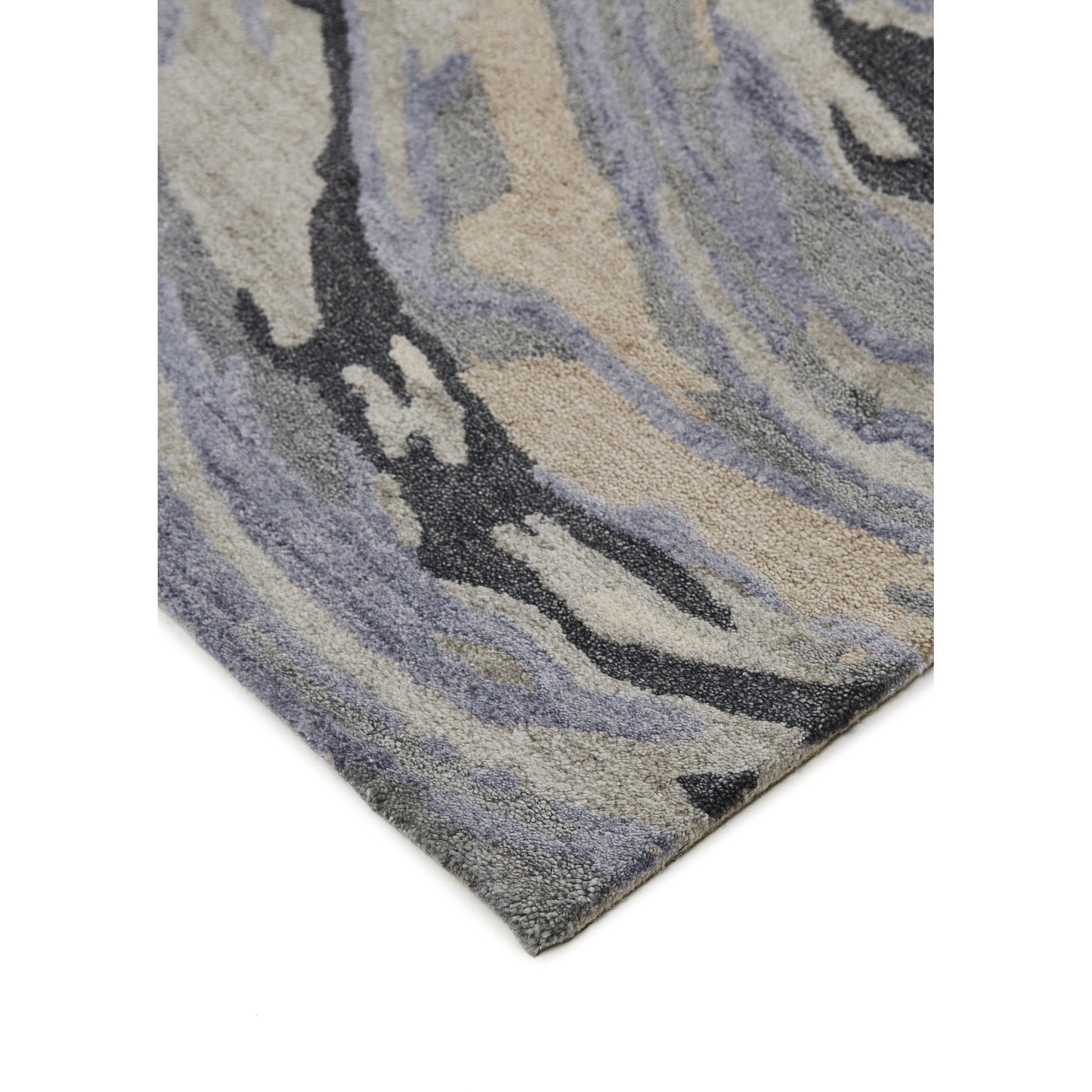 Dryden Transitional Rug - 8790F by Feizy in blue, gray, taupe. Made from viscose, wool in a unique style.